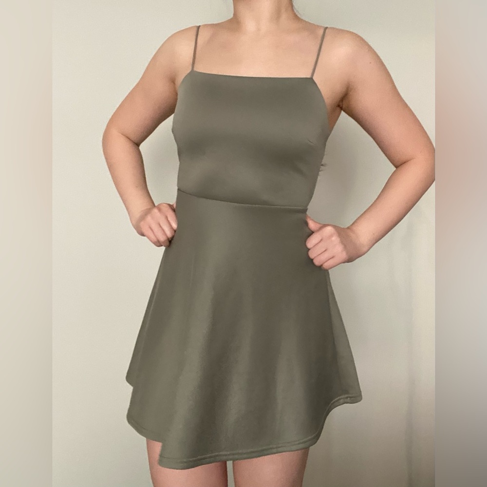 Sage Green Summer Dress